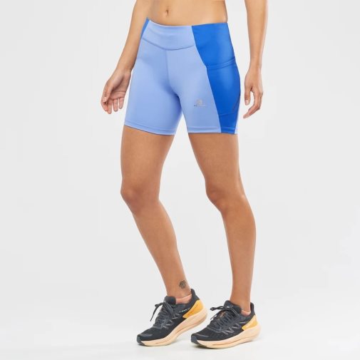 Blue Salomon Cross Run 5'' Short Women's Running Tights | PH 56389K